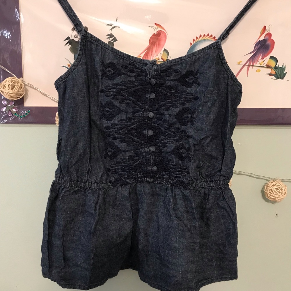 Denim Tank Top - Picture 2 of 3